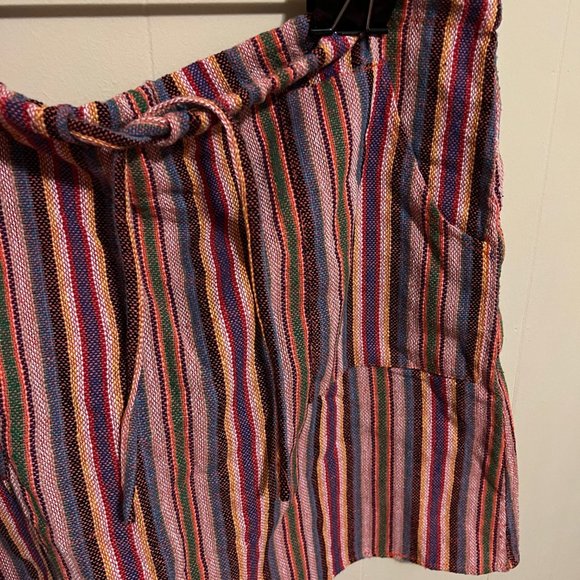 Colorful woven skirt with pockets - Picture 3 of 5